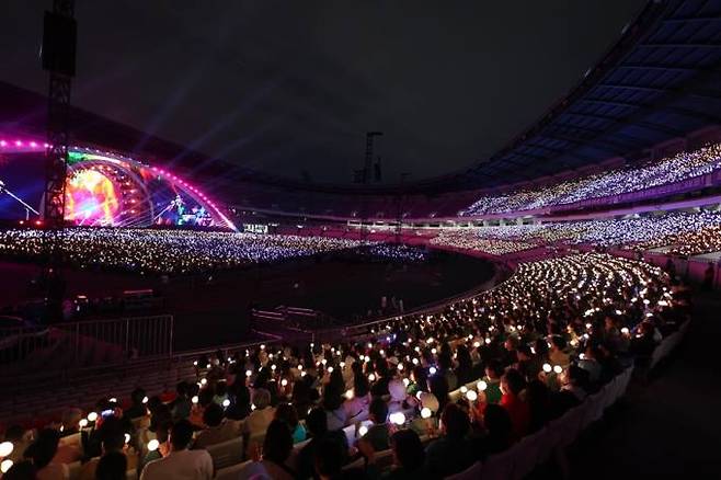 ‘2023 조용필&위대한탄생’ 서울 콘서트 현장. YPC, 인사이트엔터테인먼트 