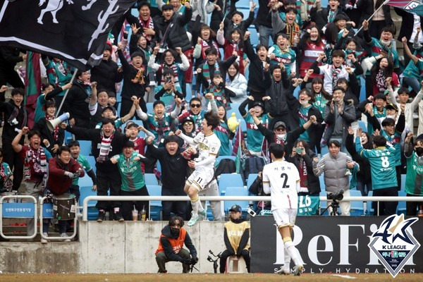 김인균(대전하나시티즌). 한국프로축구연맹 제공