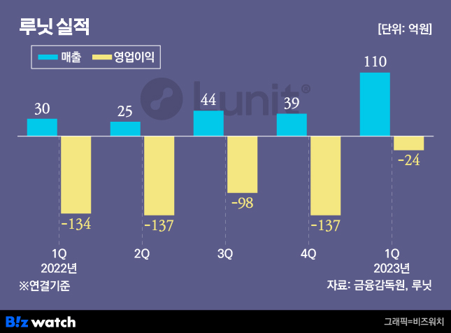 루닛 실적. /그래픽=비즈워치