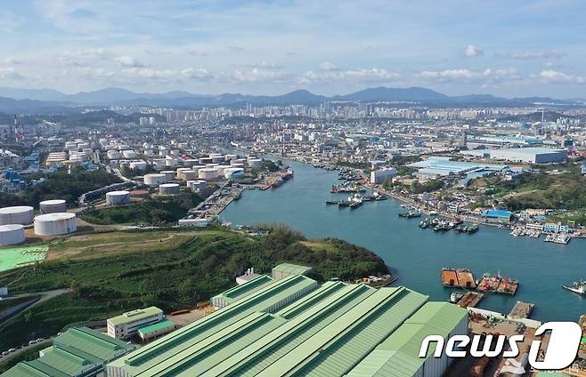 울산·미포국가산단 전경. (울산시 제공)