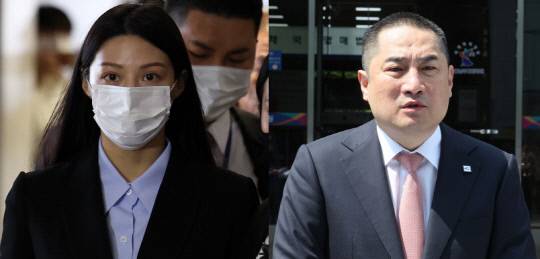 (왼쪽부터) 조국 전 법무부 장관의 딸 조민 씨, 강용석 변호사. 사진=연합뉴스