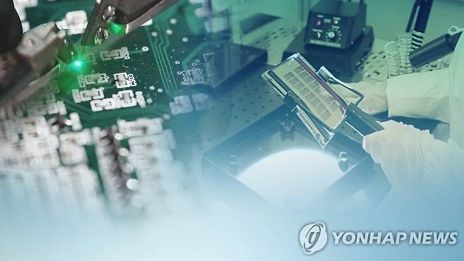 반도체 공정(CG) [연합뉴스TV 제공]