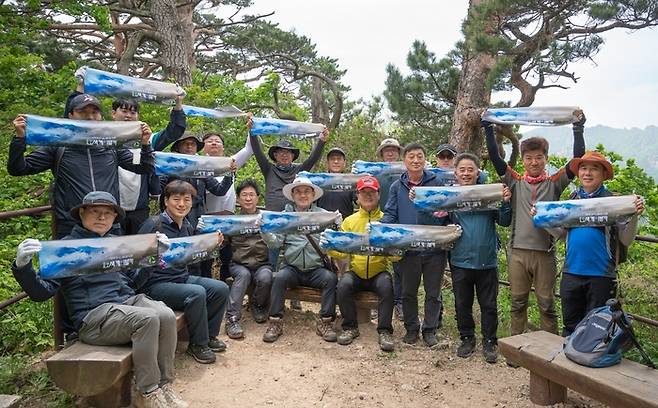 김진태 강원도지사는 17일 설악산 오색케이블카 설치 현장을 점검했다. [자료=강원도]