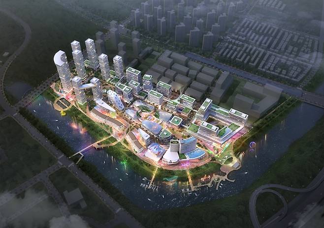 ‘청라 G-Tech City’ 조감도〈인천경제청 제공〉