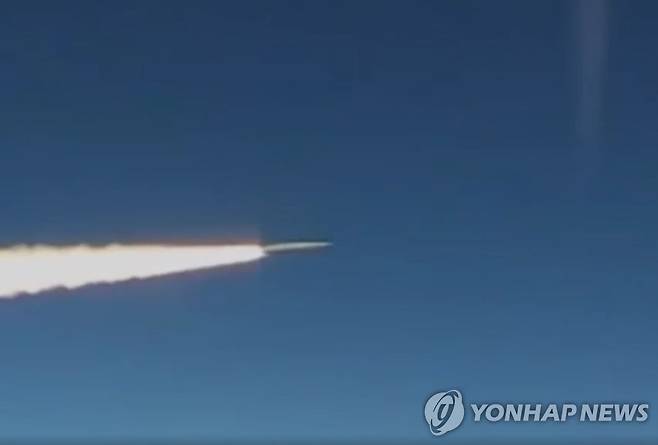 작년 러시아 훈련에서 공개된 킨잘 [타스 연합뉴스 자료사진. 재판매 및 DB 금지]