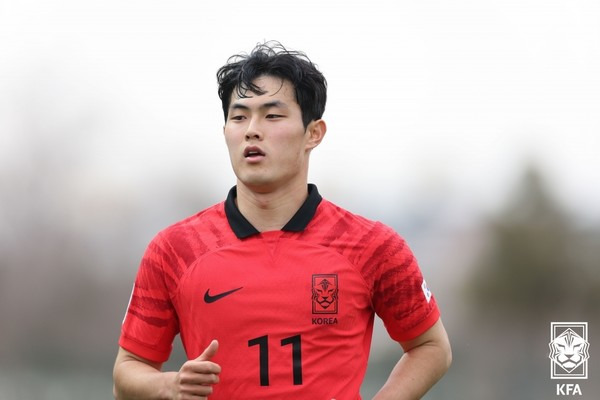 강성진(한국 U20 남자 축구대표팀). 대한축구협회 제공