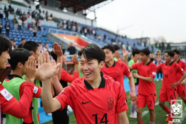 U-20 대표팀 강상윤.(사진=KFA)