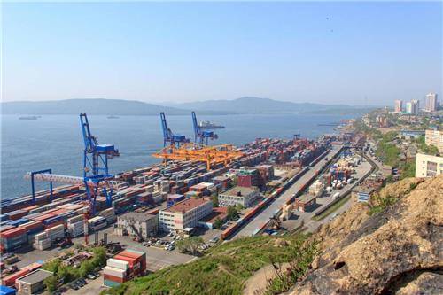 러시아 블라디보스토크 항구 [바이두 캡처. 재판매 및 DB 금지]