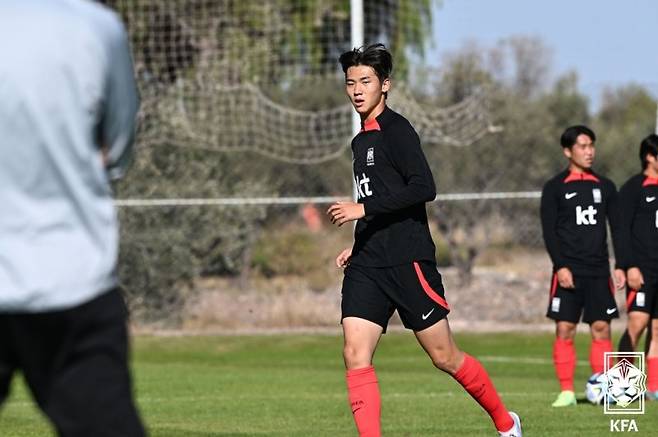 [서울=뉴시스]U-20 축구대표팀 수비수 김지수. (사진=대한축구협회 제공) /사진=뉴시스