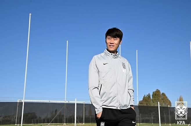 20세 이하(U-20) 대표팀을 이끄는 김은중 감독. 대한축구협회 제공