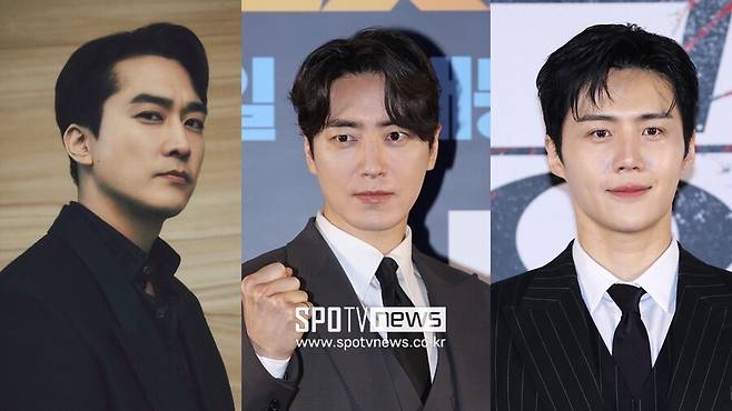 ▲ 송승헌, 이준혁, 김선호. 제공| 넷플릭스, ⓒ곽혜미 기자