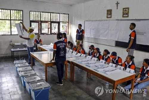 동티모르 총선 [EPA 연합뉴스 자료사진 제공. 재판매 및 DB 금지]