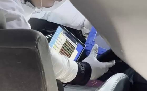 급발진 의심 사고 EDR 분석〈자료=JTBC뉴스룸〉