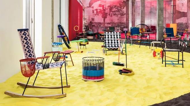 2017년 밀란 디자인 위크(Milan Design Week) 'The Marni Playland'_ourtesy of dezeen