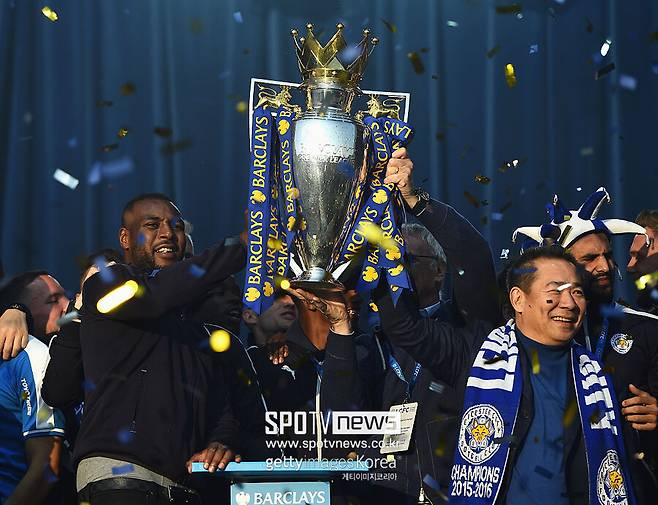 ▲ 2015-16 시즌 프리미어리그를 뒤흔든 레스터 시티의 동화처럼 펼쳐진 우승