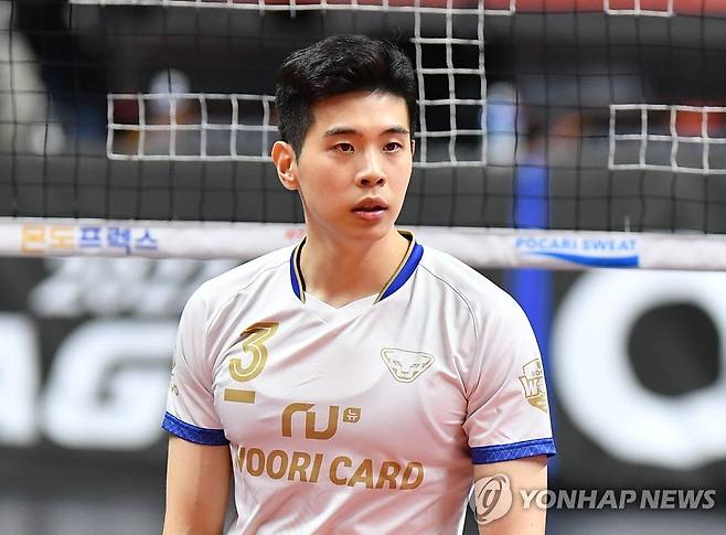 KB손해보험으로 이적한 세터 황승빈 [한국배구연맹 제공. 재판매 및 DB금지]