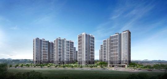 힐스테이트 평택 화양 주경 투시도 [현대엔지니어링 제공]