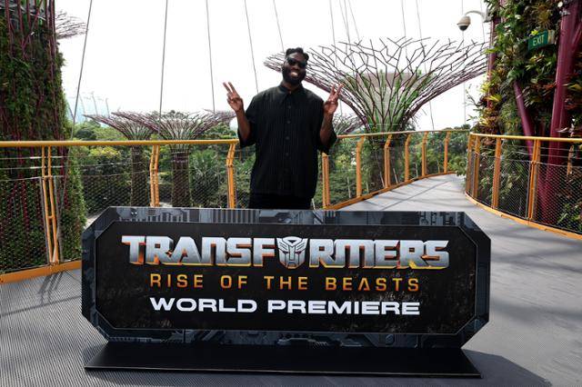 '트랜스포머: 비스트의 서막'의 온라인 프레스 컨퍼런스가 진행됐다. 토베 엔위그위가 이 자리에 참석했다. 롯데엔터테인먼트 제공