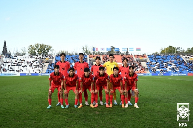 한국 U-20 축구대표팀. /사진=대한축구협회