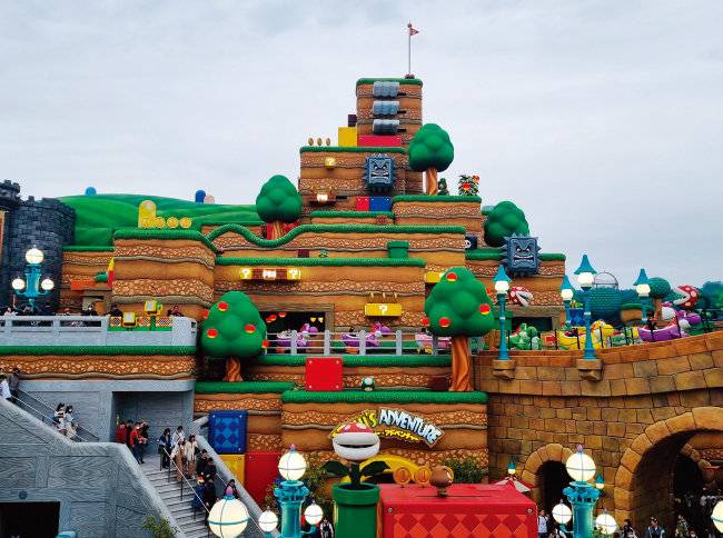 아이들이 신나게 즐길 수 있는 ‘유니버설 스튜디오 재팬’. [재이 제공]