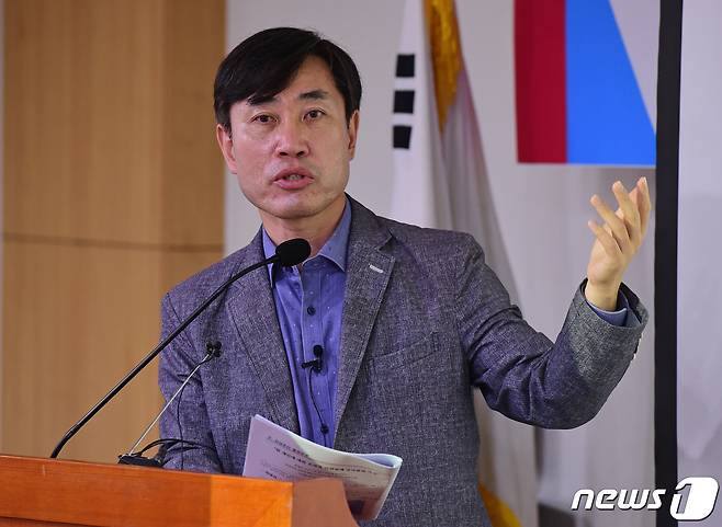 하태경 국민의힘 의원. (공동취재) 2022.7.6/뉴스1 ⓒ News1 허경 기자