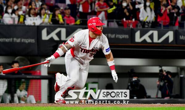 LG 트윈스전에서도 좋은 모습을 보인 최형우. 사진┃뉴시스