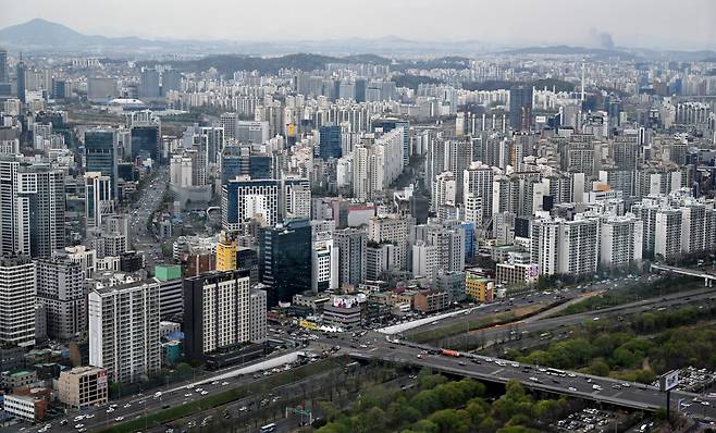 서울시내 아파트 일대. 임세준 기자