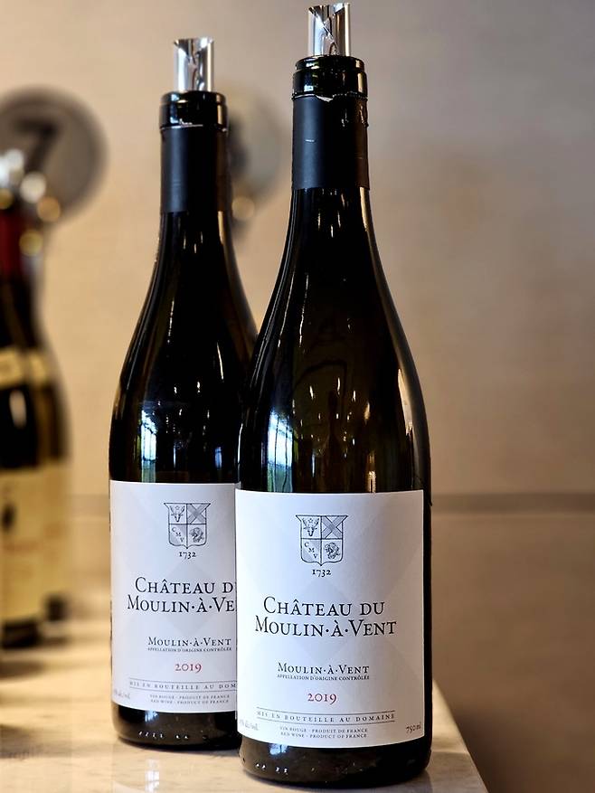 샤토 뒤 물랭아방(Chateau du Moulin a Vent).     최현태 기자