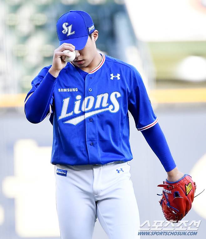 2023 KBO리그 두산 베어스와 삼성 라이온즈의 경기가 23일 잠실구장에서 열렸다. 삼성 원태인. 잠실=박재만 기자pjm@sportschosun.com/2023.05.23/