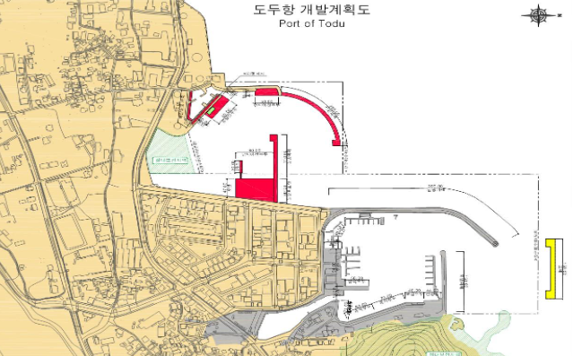 도두항 확장사업 개발계획도 (제주자치도 제공)