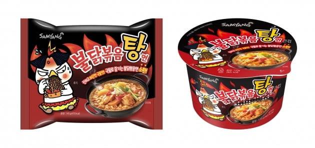 26일 식품업계에 따르면 삼양식품은 2016년 출시돼 2022년 자취를 감춘 '불닭볶음탕면'을 다음달 재출시한다. 사진=삼양식품