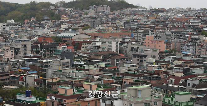 전세사기 피해자들이 다수 발생한 서울 강서구 화곡동 빌라 밀집 지역의 모습. 한수빈 기자