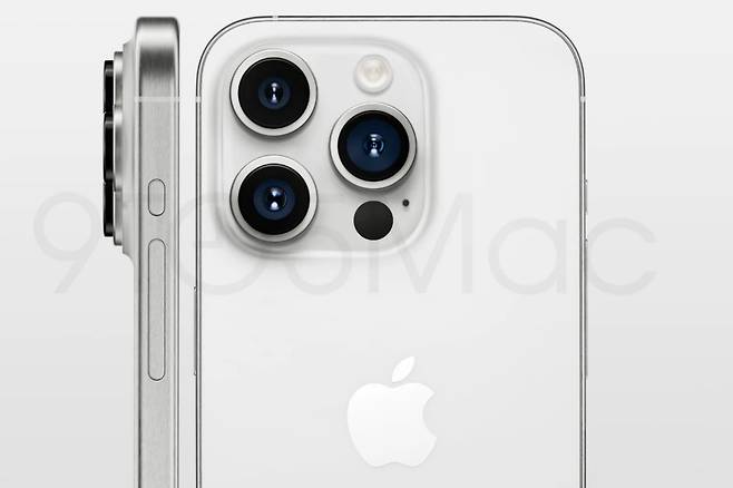 애플 전문 매체 나인투파이브맥이 공개한 아이폰15 이미지. [나인투파이브맥 갈무리]