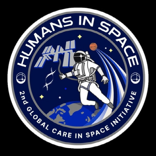 Humans In Space 2023 엠블럼. 보령 제공.