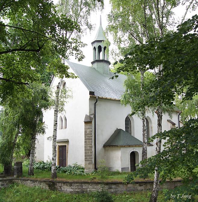 드보르작이 유아세례를 받은 성당.