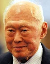 리콴유 싱가포르 총리.