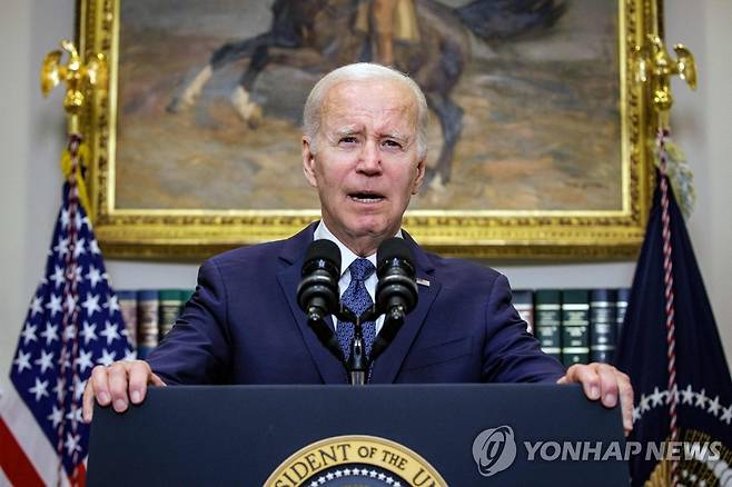 바이든 미국 대통령 [AFP 연합뉴스 자료사진. 재판매 및 DB 금지]