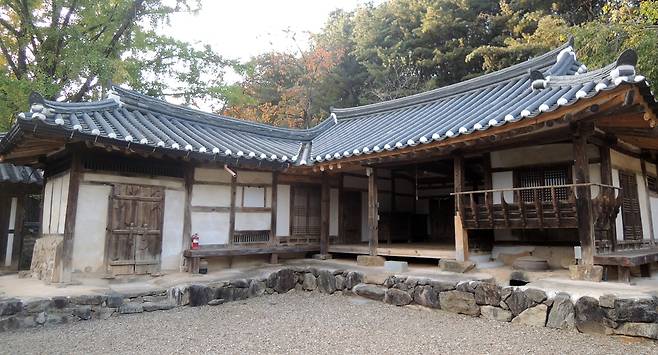 충청남도 문화재로 지정된 청양 면암 고택 [청양군 제공. 재판매 및 DB 금지]