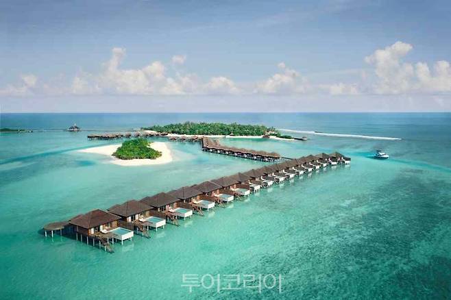 몰디브 아난타라 벨리 리조트 전경