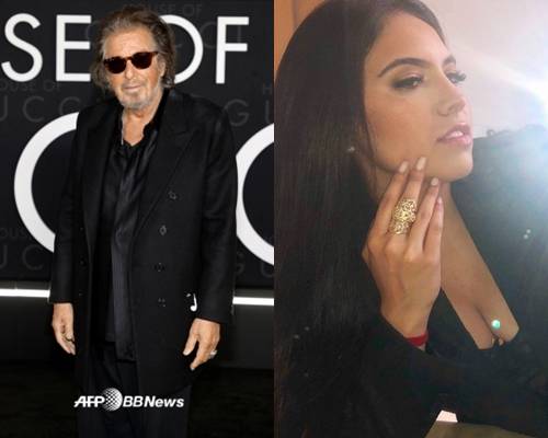 알 파치노, 누어 알팔라 / 사진=/AFPBBNews=뉴스1, 누어 알팔라 인스타그램