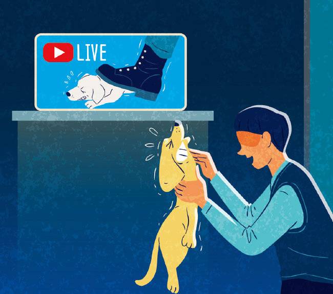 과거 은밀하게 이뤄지던 동물학대가 최근 들어 보란 듯이 학대 행위를 과시하는 ‘과시형 범죄’로 진화하고 있다. [GETTYIMAGES]