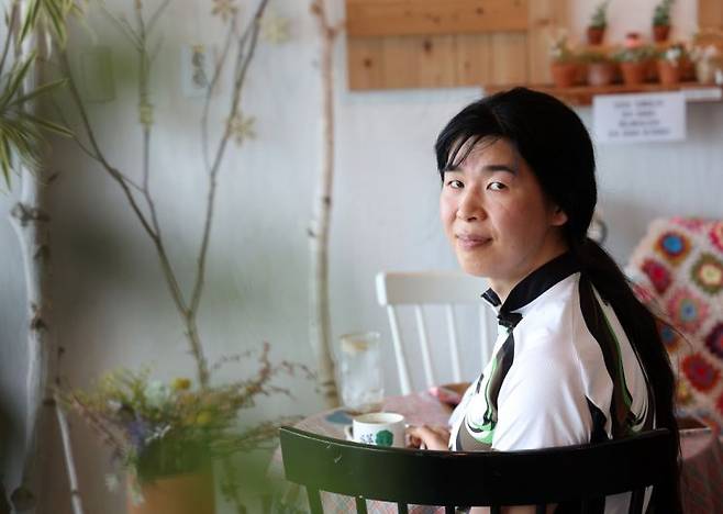 국내 최초로 도민체전에 도전하는 성전환 여성 선수 나화린씨. [이미지출처=연합뉴스]