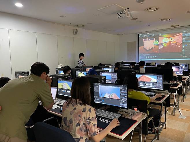 교육 현장 참고 사진 (제공=스킬트리랩)
