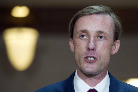 제이크 설리반 미국 백악관 국가안보보좌관. AP