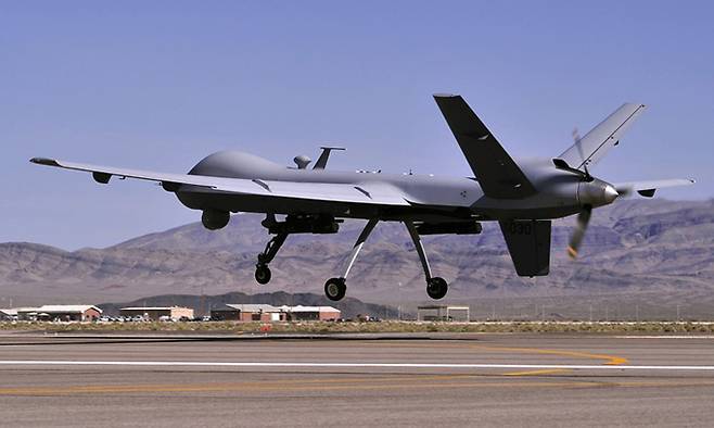 미 공군 무인기(드론) MQ-9 리퍼. EPA연합뉴스