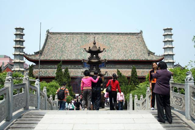 대상국사 자운교와 대웅보전. ⓒ최종명