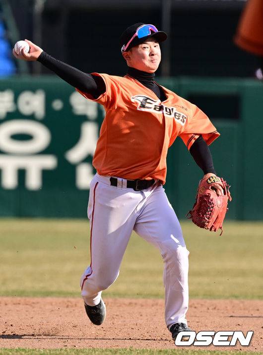 [OSEN=조은정 기자] 한화 이도윤. 2023.03.18 /cej@osen.co.kr