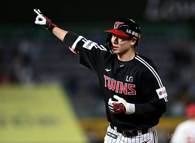 LG 홍창기. 스포츠동아DB