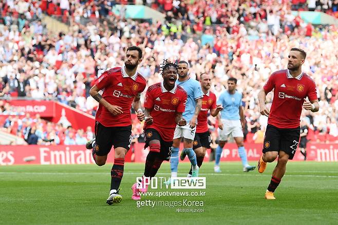 ▲ 3일 웸블리 스타디움에서 열린 FA컵 결승에서 맨시티가 맨유를 2-1로 제압하고 우승을 차지했다