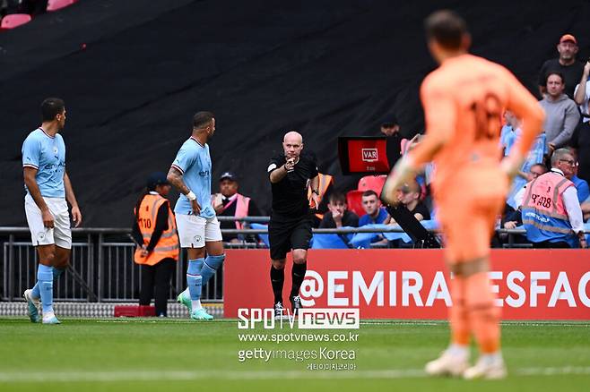 ▲ 3일 웸블리 스타디움에서 열린 FA컵 결승에서 맨시티가 맨유를 2-1로 제압하고 우승을 차지했다